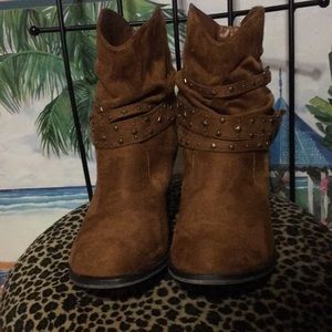 I.D Required Brown Boots